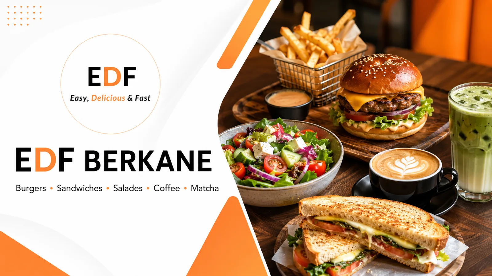 EDF, restaurant à Berkane disponible en livraison sur DropX Food