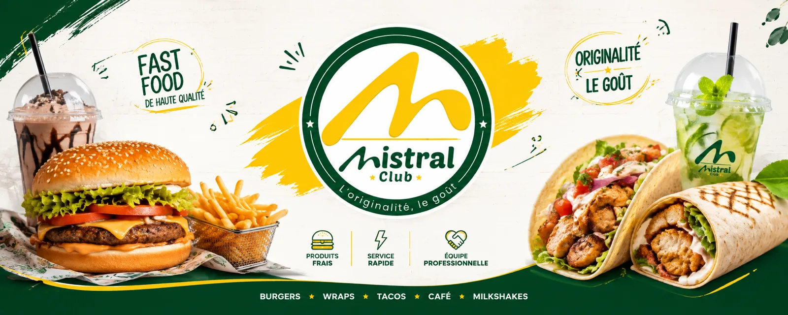 Mistral, restaurant à Oujda disponible en livraison sur DropX Food