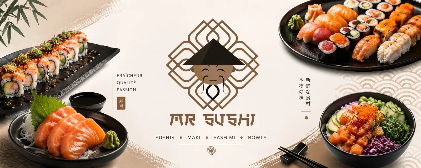 Mr.sushi, restaurant à Oujda disponible en livraison sur DropX Food