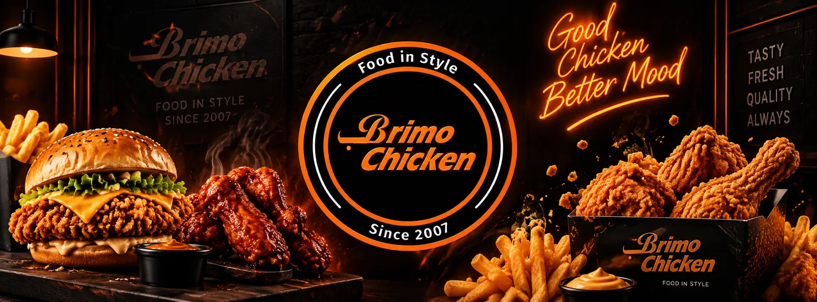 Brimo Chicken, restaurant à Oujda disponible en livraison sur DropX Food