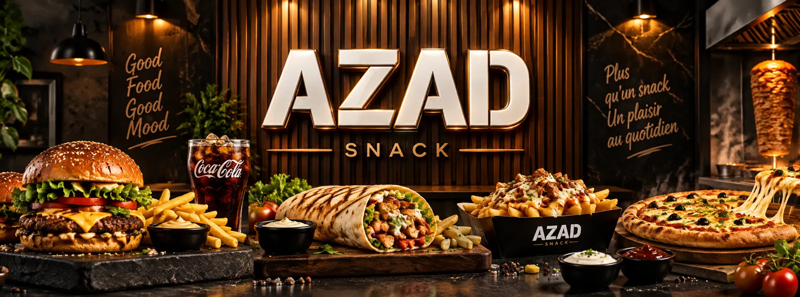 AZAD, restaurant à Berkane disponible en livraison sur DropX Food