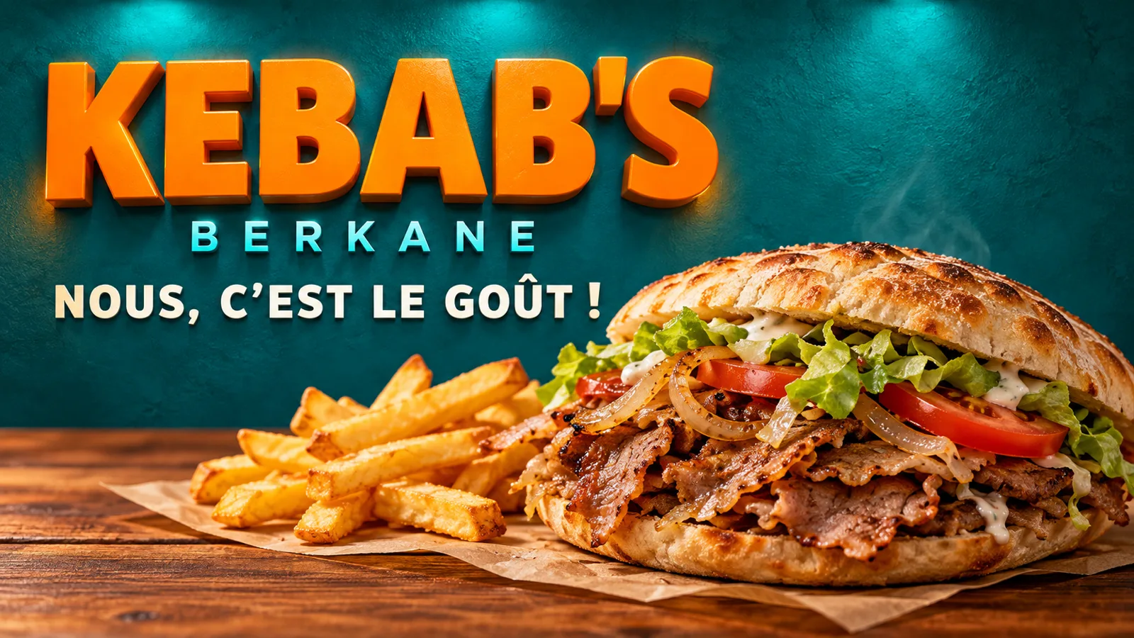 KEBAB’s, restaurant à Berkane disponible en livraison sur DropX Food